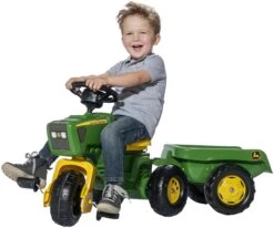 Robbie Toys John Deere Trio Tractor & Trailer Pedal Ride On -Apollo® Sale Store 138275c