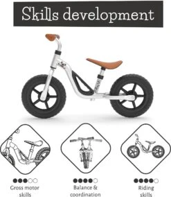 Chillafish Charlie Balance Bike - Silver - 10" Wheel -Apollo® Sale Store 161667h