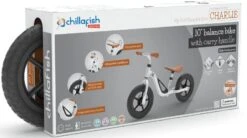 Chillafish Charlie Balance Bike - Silver - 10" Wheel -Apollo® Sale Store 161667i