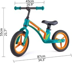 Hape New Explorer Balance Bike - Blue - 12" Wheel 12 Hape New Explorer Balance Bike - Blue - 12" Wheel -Apollo® Sale Store 164667b