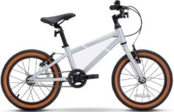 Raleigh Pop Kids Bike - Silver - 16" Wheel