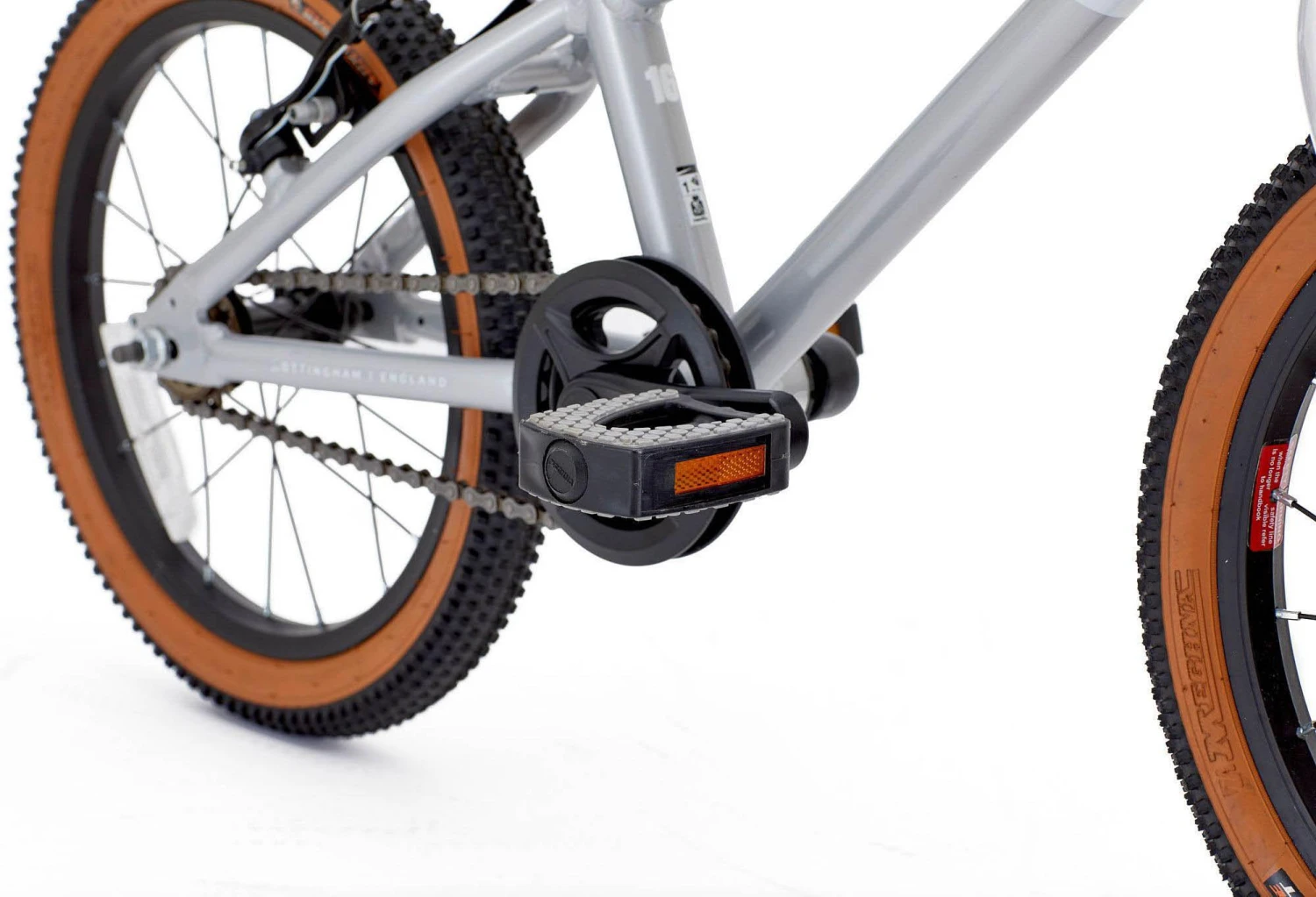 Raleigh Pop Kids Bike - Silver - 16" Wheel 5 Raleigh Pop Kids Bike - Silver - 16" Wheel - Image 3