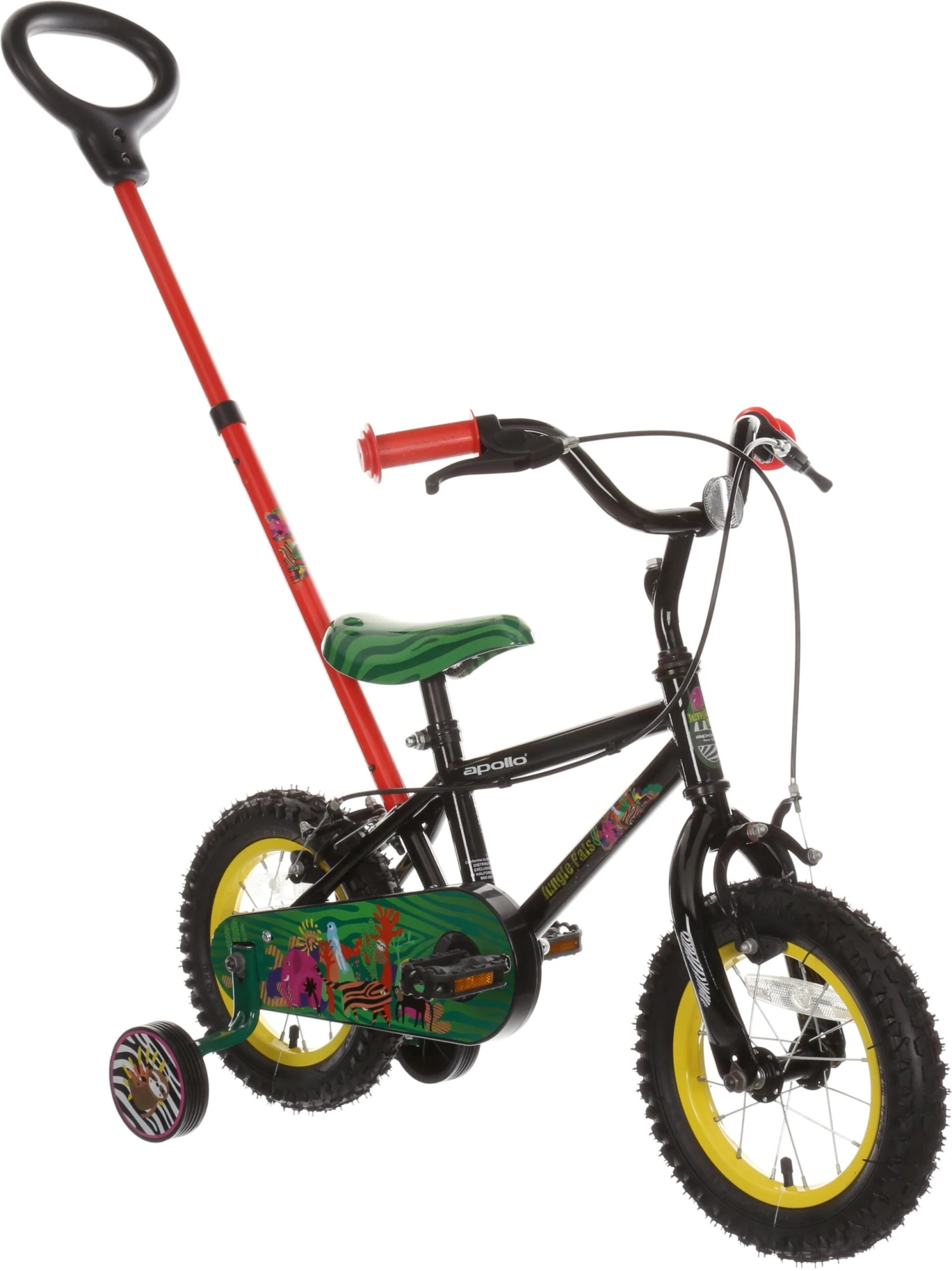 Apollo® Apollo Jungle Pals Kids Bike - 12" Wheel 3 Apollo® Apollo Jungle Pals Kids Bike - 12" Wheel