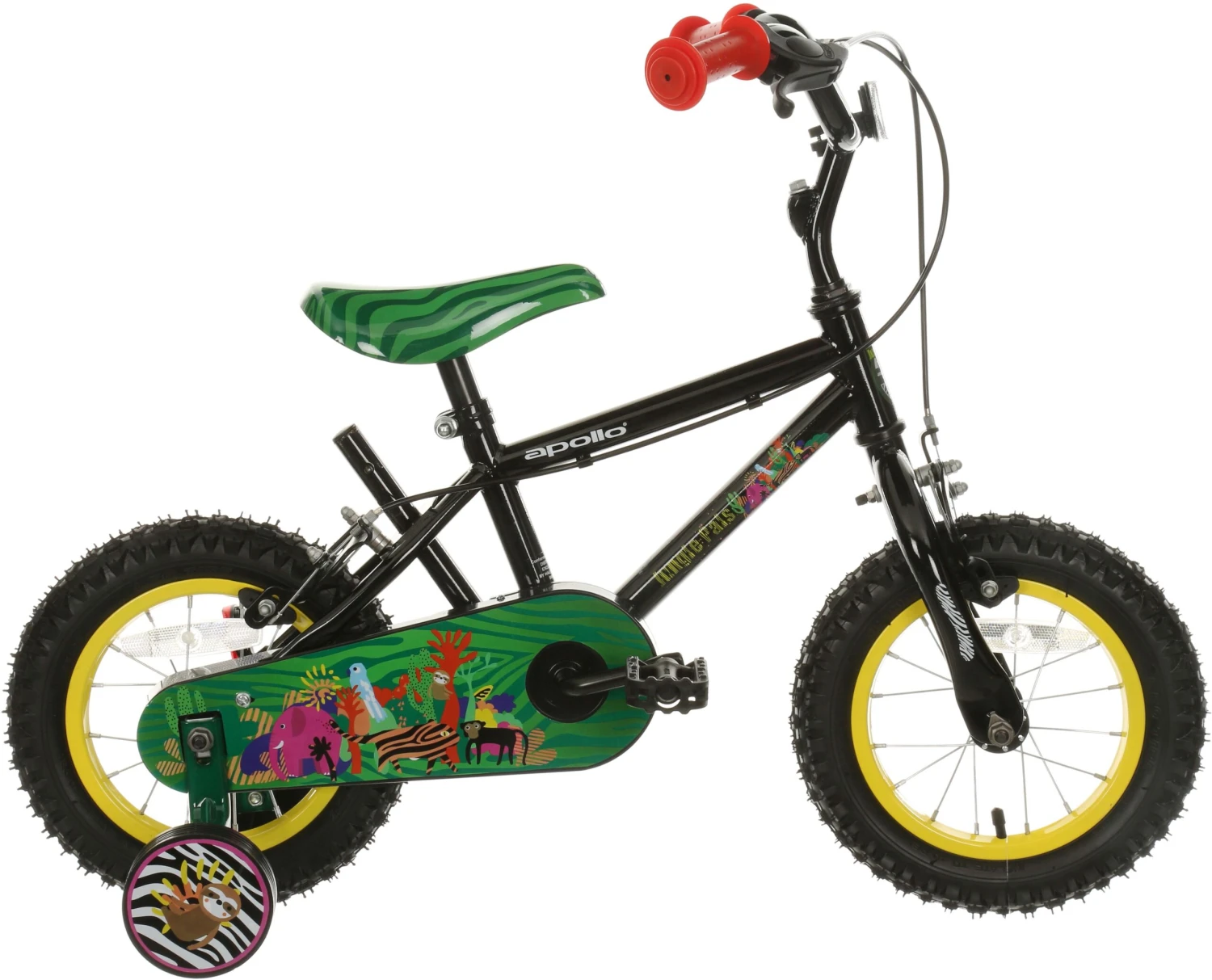 Apollo® Apollo Jungle Pals Kids Bike - 12" Wheel 5 Apollo® Apollo Jungle Pals Kids Bike - 12" Wheel - Image 3