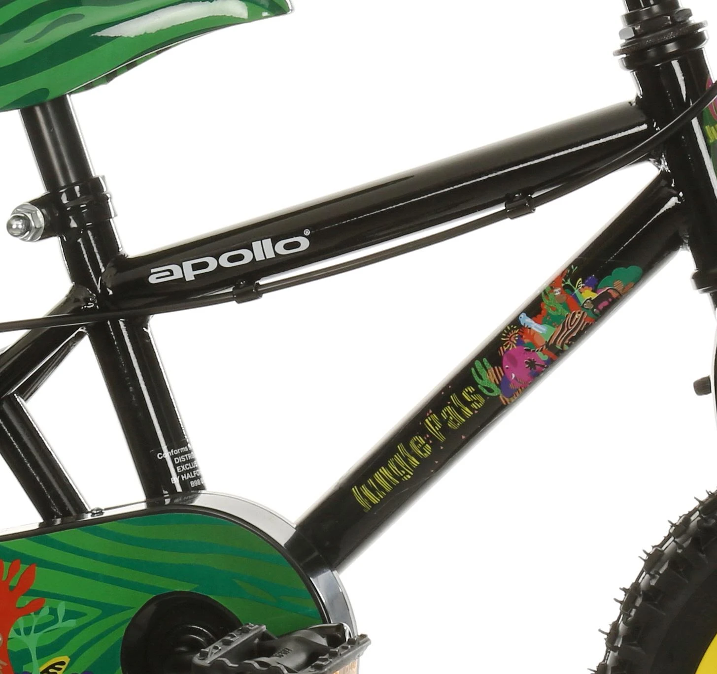 Apollo® Apollo Jungle Pals Kids Bike - 12" Wheel 7 Apollo® Apollo Jungle Pals Kids Bike - 12" Wheel - Image 5