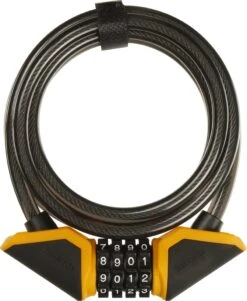 Halfords 185cm Cable Lock - Combination
