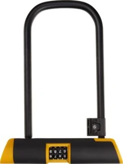 Halfords 23cm D Lock - Combination