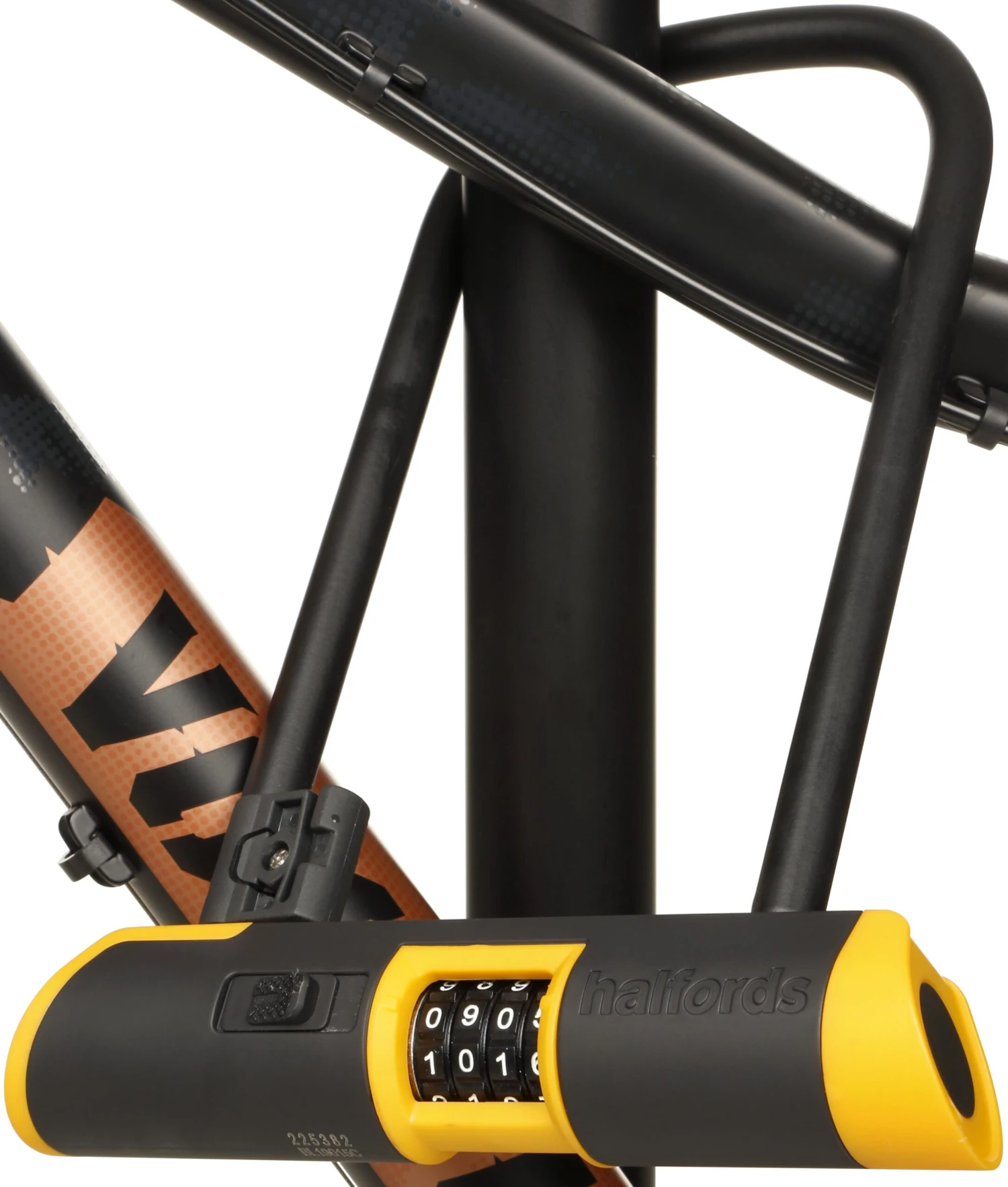 Halfords 23cm D Lock - Combination 5 Halfords 23cm D Lock - Combination - Image 3