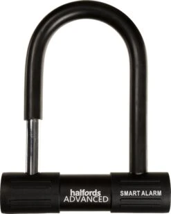 Halfords Advanced 23cm Alarmed D Lock - Key