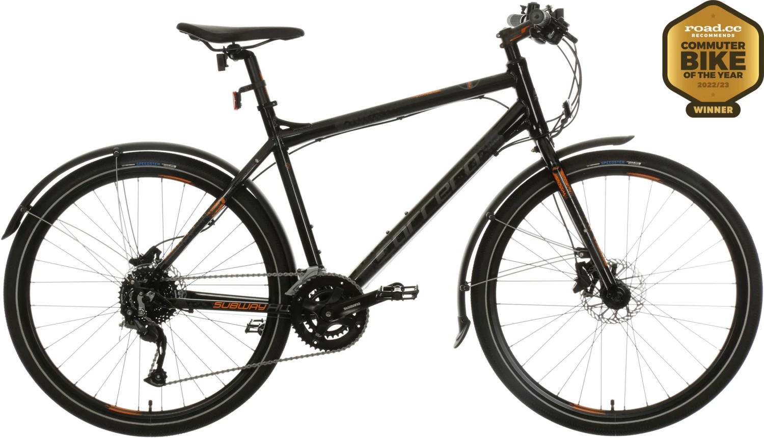 Carrera Subway All Weather Edition Mens Hybrid Bike - S, M, L Frames 3 Carrera Subway All Weather Edition Mens Hybrid Bike - S, M, L Frames