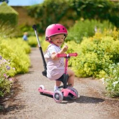 Mini Micro 3in1 Deluxe Plus Pink Kids Scooter (Minor Packaging Imperfection) -Apollo® Sale Store 238222g