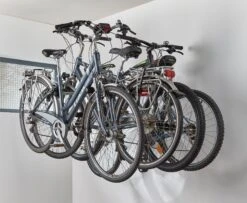 Mottez Folding & Telescopic 4 Bike Wall Rack -Apollo® Sale Store 262888b