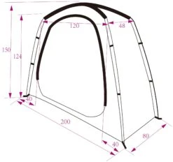 Halfords 2 Bike Storage Tent -Apollo® Sale Store 338811d