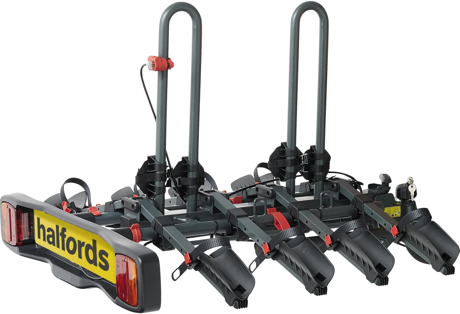 Halfords Advanced 4 Bike Towbar Mounted Bike Rack 3 Halfords Advanced 4 Bike Towbar Mounted Bike Rack