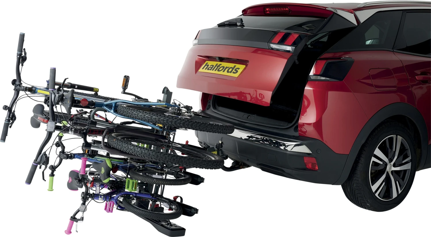 Halfords Advanced 4 Bike Towbar Mounted Bike Rack 6 Halfords Advanced 4 Bike Towbar Mounted Bike Rack - Image 4
