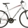 Carrera Crossfire 1 Mens Hybrid Bike - Silver - S, M, L Frames -Apollo® Sale Store 345190
