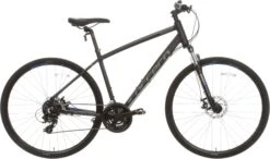 Carrera Crossfire 2 Mens Hybrid Bike - Black - S, M, L Frames