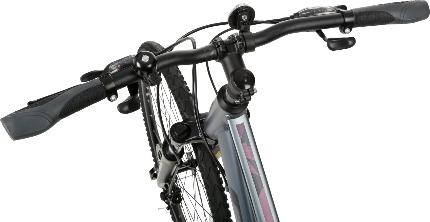 Carrera Crossfire 2 Womens Hybrid Bike - Grey - S, M, L Frames 7 Carrera Crossfire 2 Womens Hybrid Bike - Grey - S, M, L Frames - Image 5