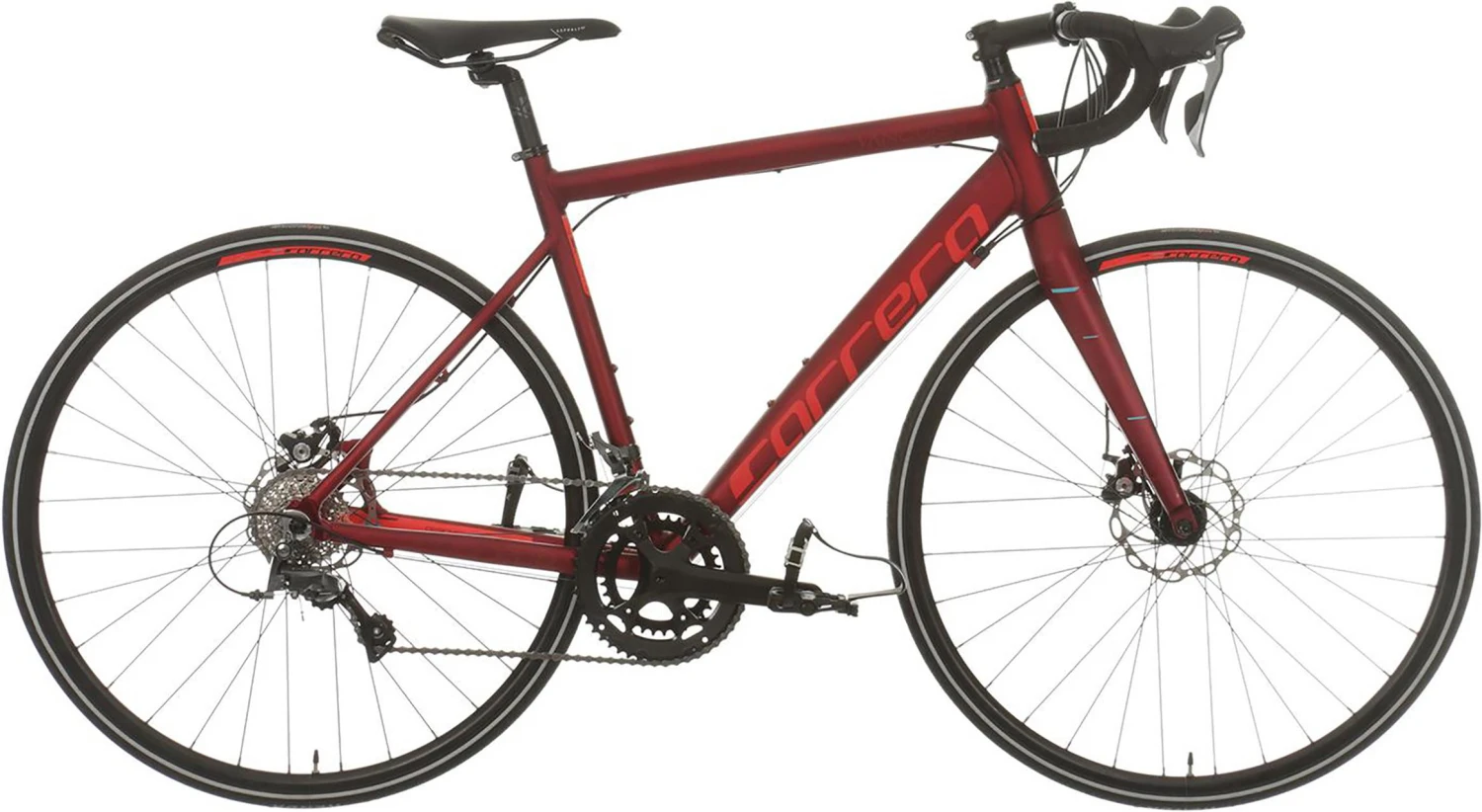 Carrera Vanquish Mens Road Bike - Red - S, M, L Frames 3 Carrera Vanquish Mens Road Bike - Red - S, M, L Frames