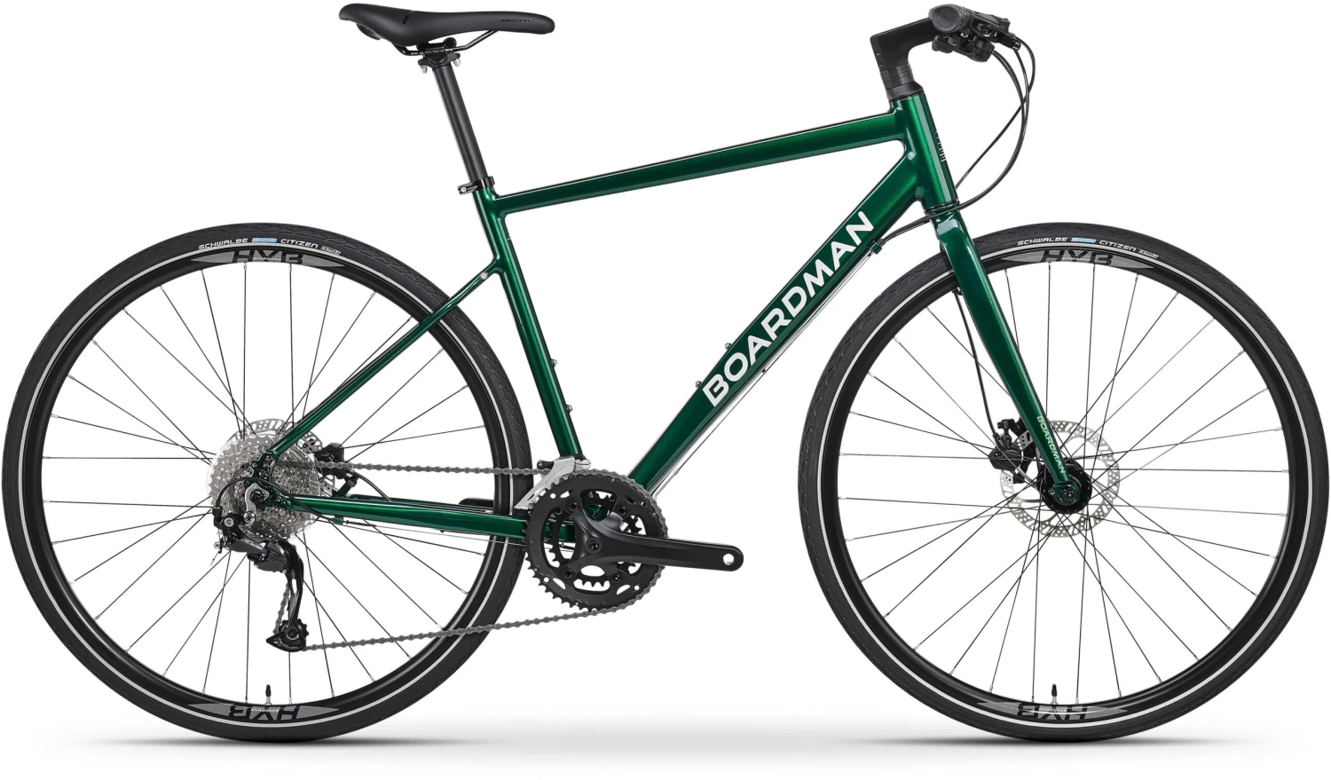 Boardman HYB 8.6 Mens Hybrid Bike - Green - S, M, L Frames 3 Boardman HYB 8.6 Mens Hybrid Bike - Green - S, M, L Frames