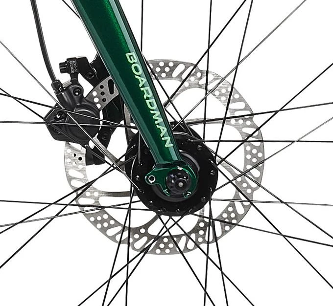 Boardman HYB 8.6 Mens Hybrid Bike - Green - S, M, L Frames 6 Boardman HYB 8.6 Mens Hybrid Bike - Green - S, M, L Frames - Image 4