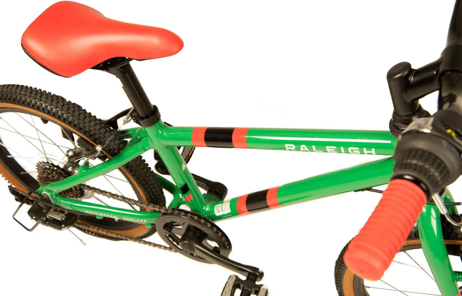 Raleigh Pop Kids Bike - Green - 18" Wheel 5 Raleigh Pop Kids Bike - Green - 18" Wheel - Image 3