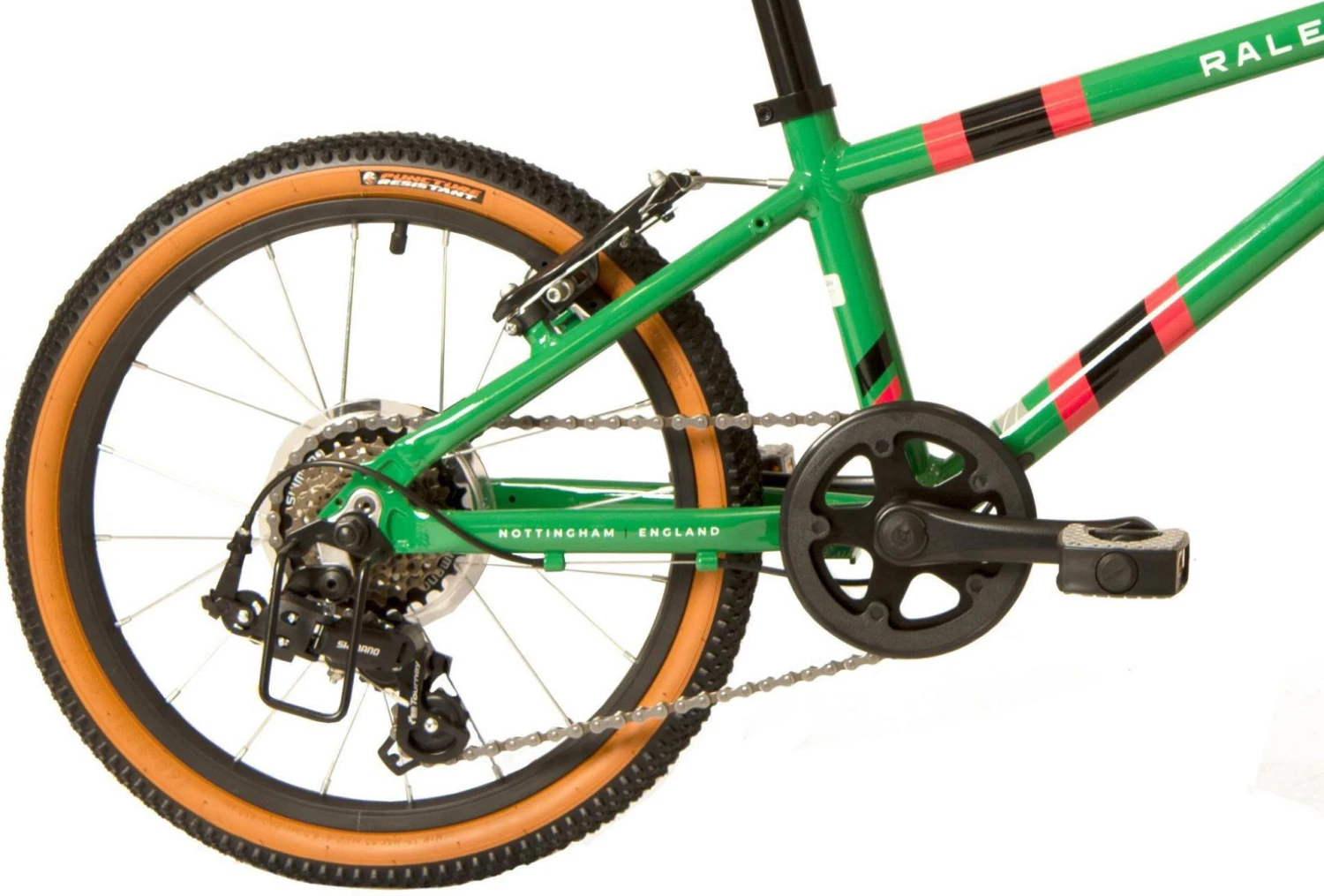 Raleigh Pop Kids Bike - Green - 18" Wheel 7 Raleigh Pop Kids Bike - Green - 18" Wheel - Image 5