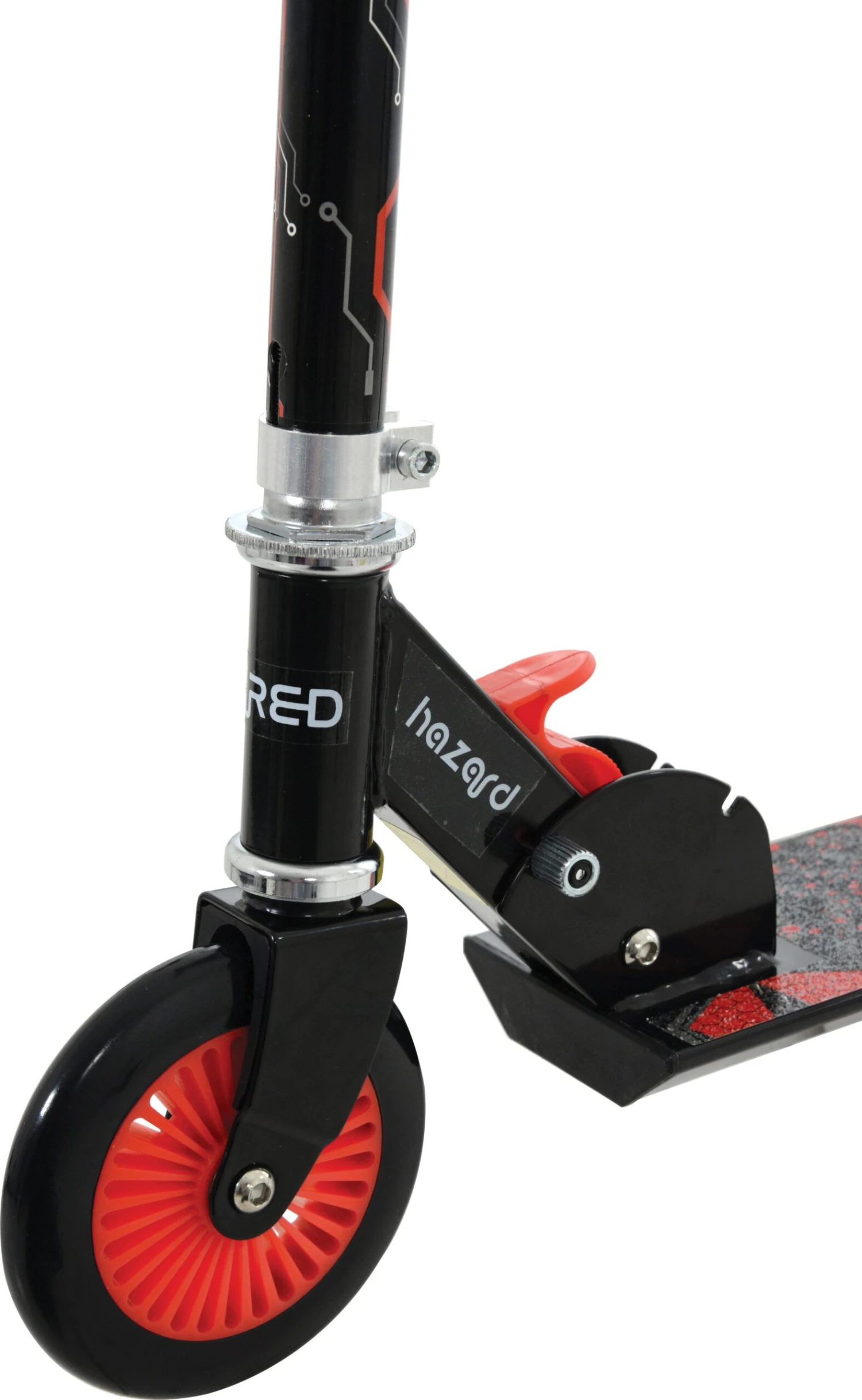 Wired Hazard Inline Kids Scooter - Red 7 Wired Hazard Inline Kids Scooter - Red - Image 5