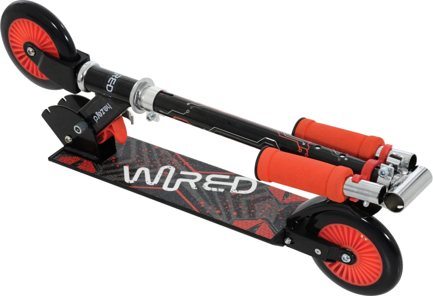 Wired Hazard Inline Kids Scooter - Red 11 Wired Hazard Inline Kids Scooter - Red - Image 9