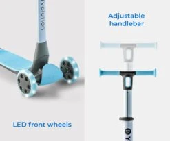 Y Glider NUA Kids Scooter - Blue -Apollo® Sale Store 441102g