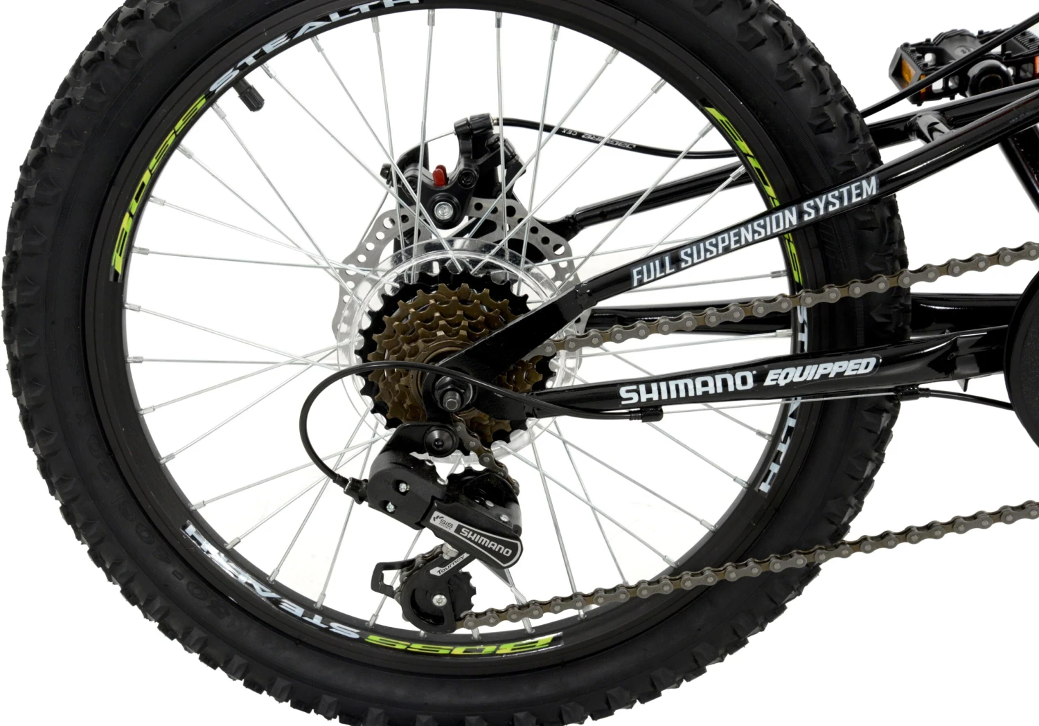 Boss Stealth Junior Mountain Bike - Orange - 20" Wheel 8 Boss Stealth Junior Mountain Bike - Orange - 20" Wheel - Image 6