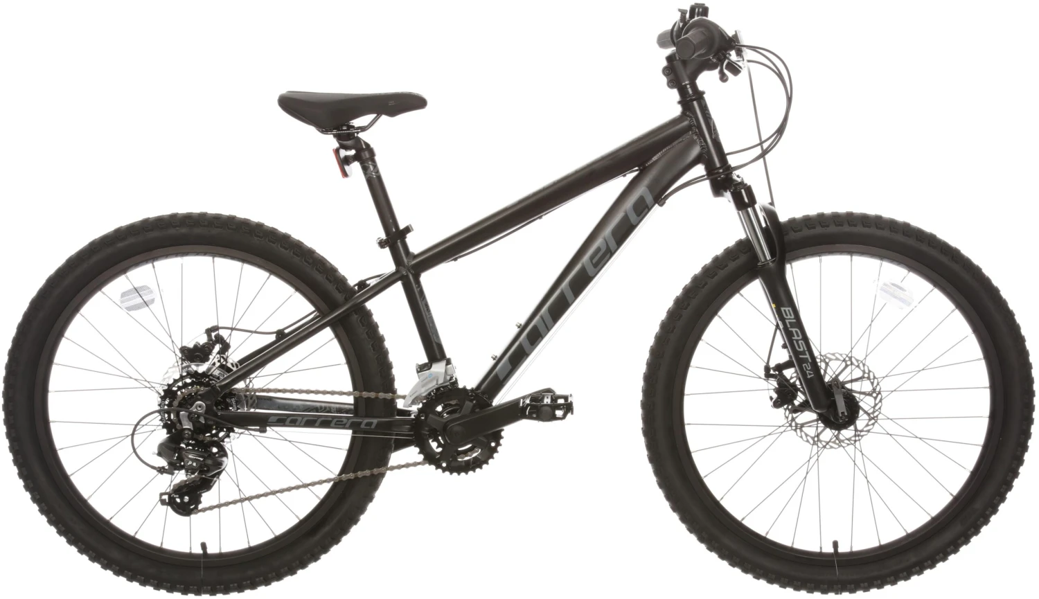 Carrera Blast Junior Mountain Bike - Black - 24" Wheel 3 Carrera Blast Junior Mountain Bike - Black - 24" Wheel