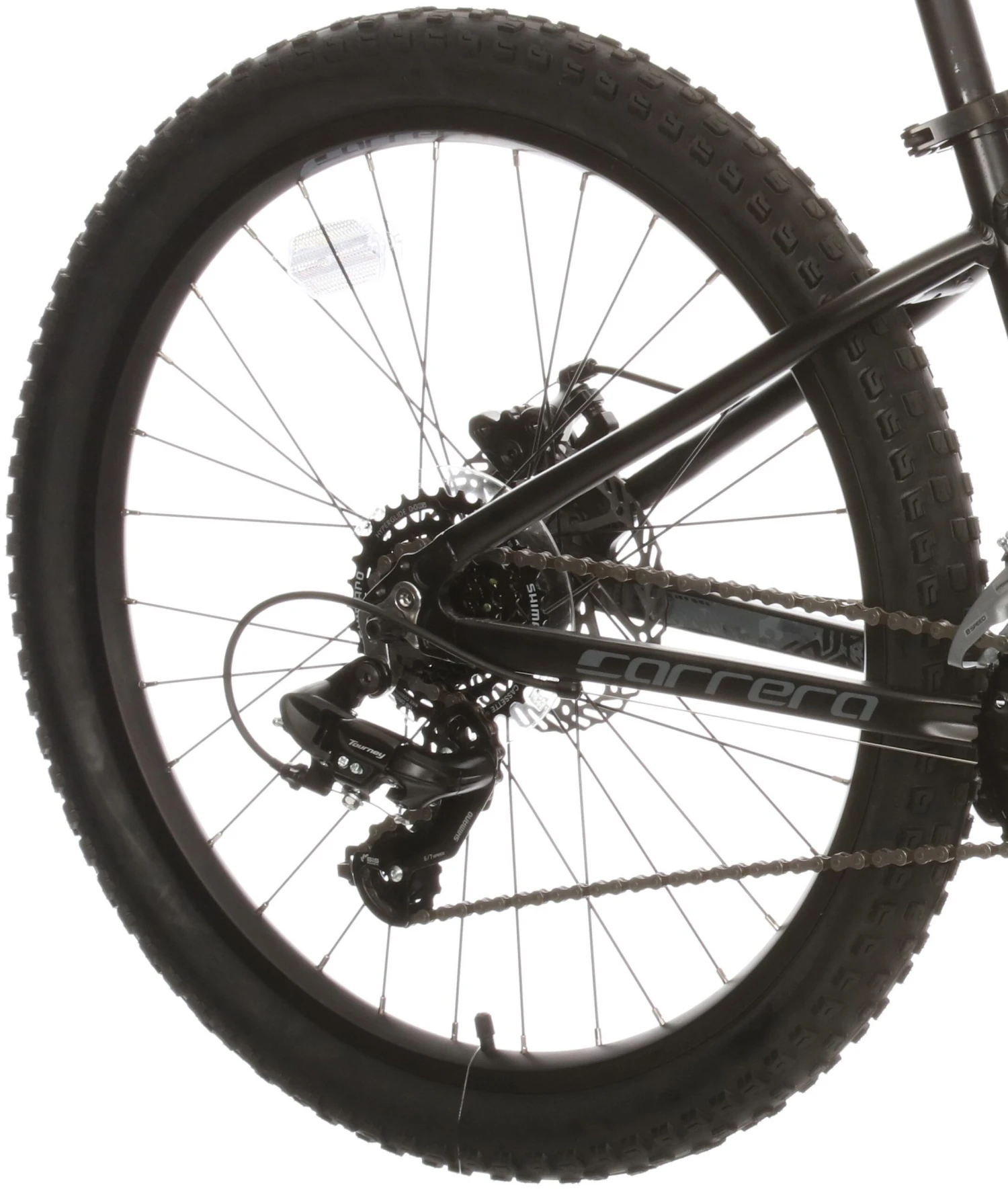 Carrera Blast Junior Mountain Bike - Black - 24" Wheel 7 Carrera Blast Junior Mountain Bike - Black - 24" Wheel - Image 5