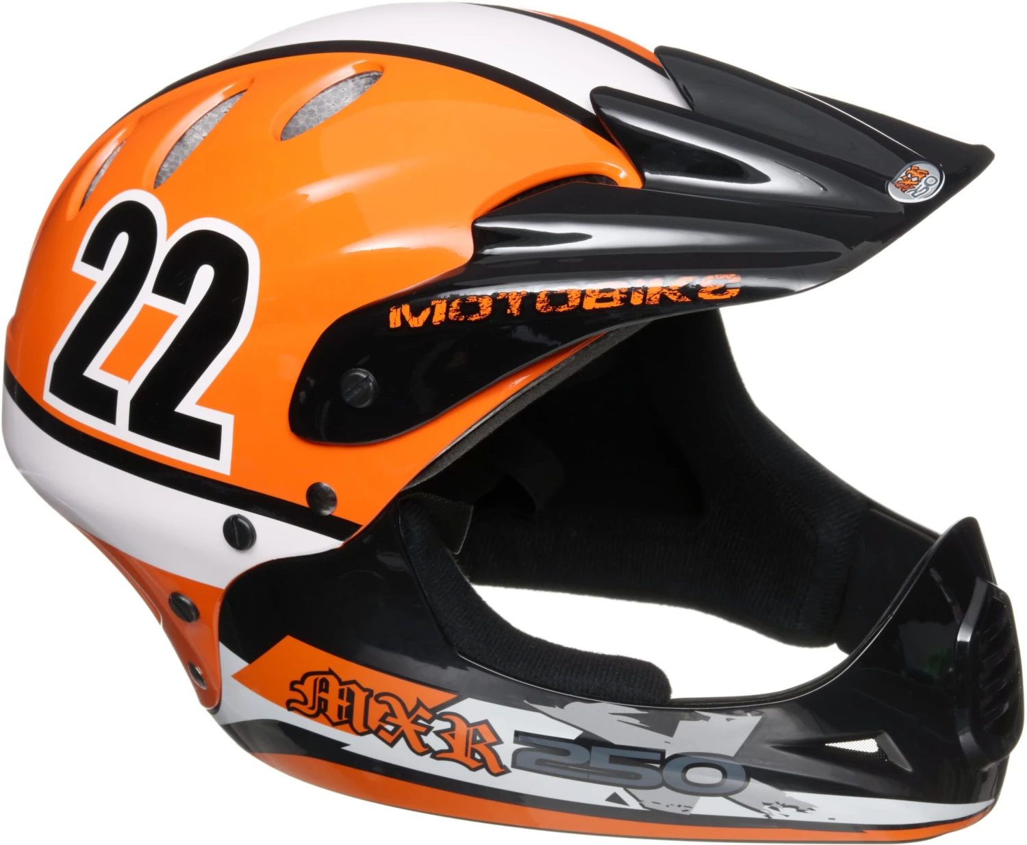 MXR250 Fullface Helmet Orange 48-54cm 3 MXR250 Fullface Helmet Orange 48-54cm