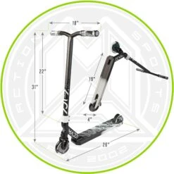 Madd Gear Kick Pro V5 Stunt Scooter - Black/Silver -Apollo® Sale Store 463790f