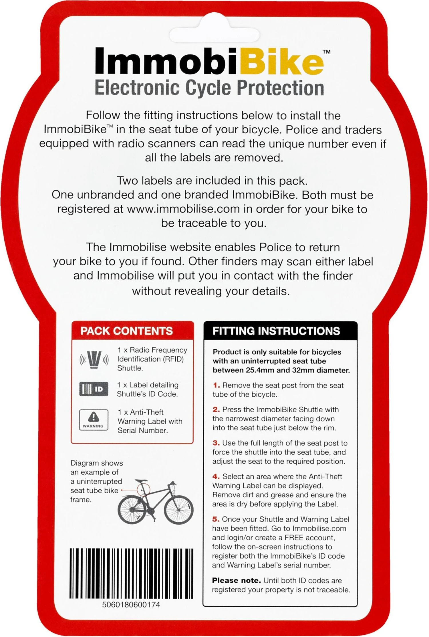 ImmobiBike - Electronic Cycle Protection 4 ImmobiBike - Electronic Cycle Protection - Image 2