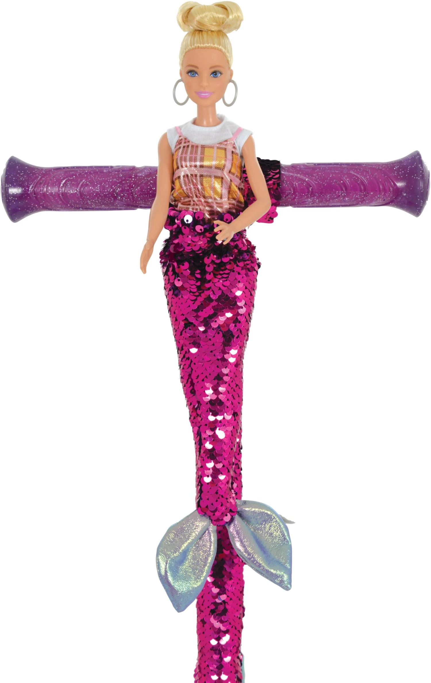 Barbie Mermaid Sequin Inline Scooter 6 Barbie Mermaid Sequin Inline Scooter - Image 4