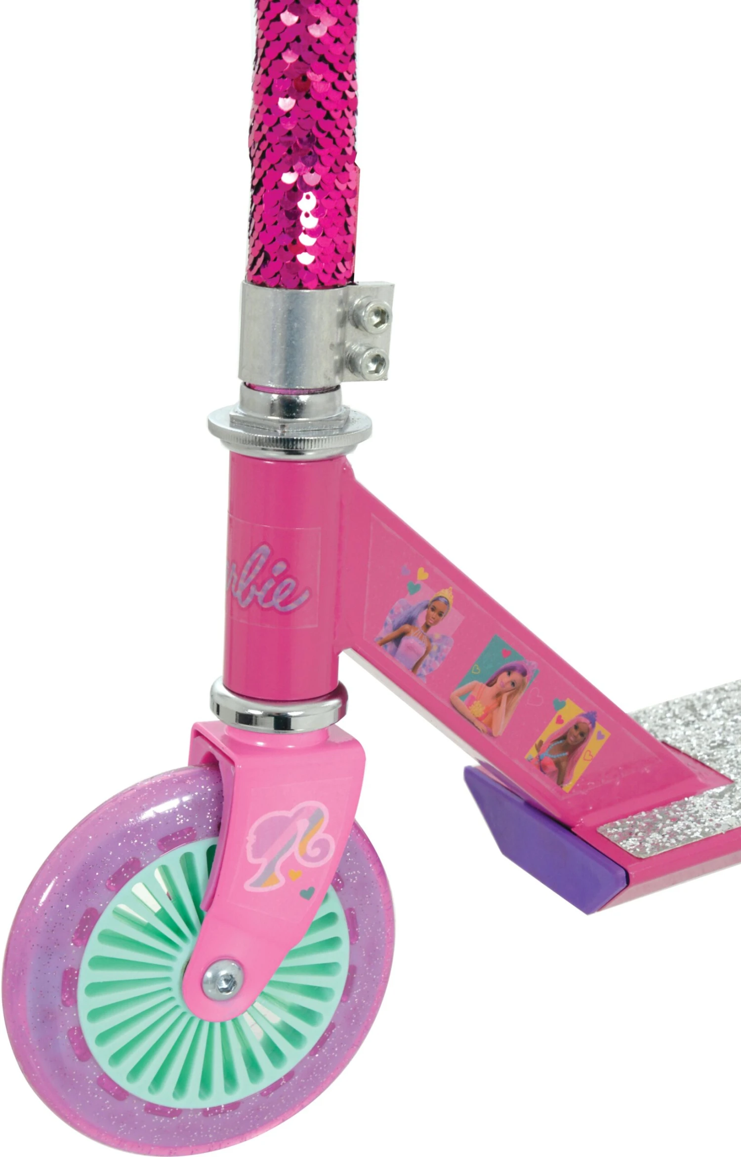 Barbie Mermaid Sequin Inline Scooter 8 Barbie Mermaid Sequin Inline Scooter - Image 6