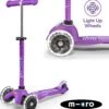 Mini Micro Deluxe LED Purple Kids Scooter -Apollo® Sale Store 490926