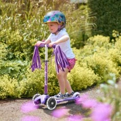 Mini Micro Deluxe LED Purple Kids Scooter 17 Mini Micro Deluxe LED Purple Kids Scooter -Apollo® Sale Store 490926g