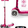 Maxi Micro Deluxe LED Pink Kids Scooter 2 Maxi Micro Deluxe LED Pink Kids Scooter -Apollo® Sale Store 490942