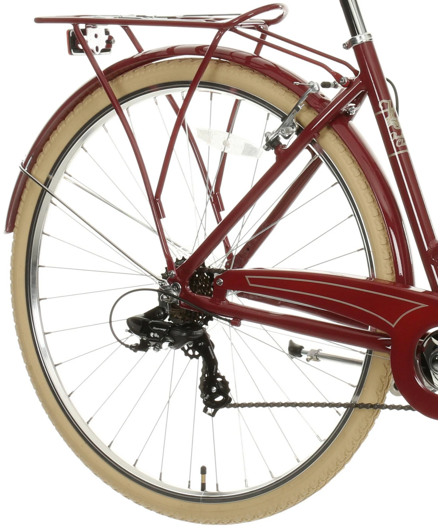 Pendleton Somerby Hybrid Bike - Maroon Red - 17", 19" Frames 4 Pendleton Somerby Hybrid Bike - Maroon Red - 17", 19" Frames - Image 2