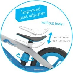 Chillafish BMXie 2 Balance Bike Blue - 12" Wheel -Apollo® Sale Store 540990f