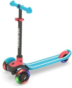Chillafish Scotti Glow Kids Tri-Scooter - Blue
