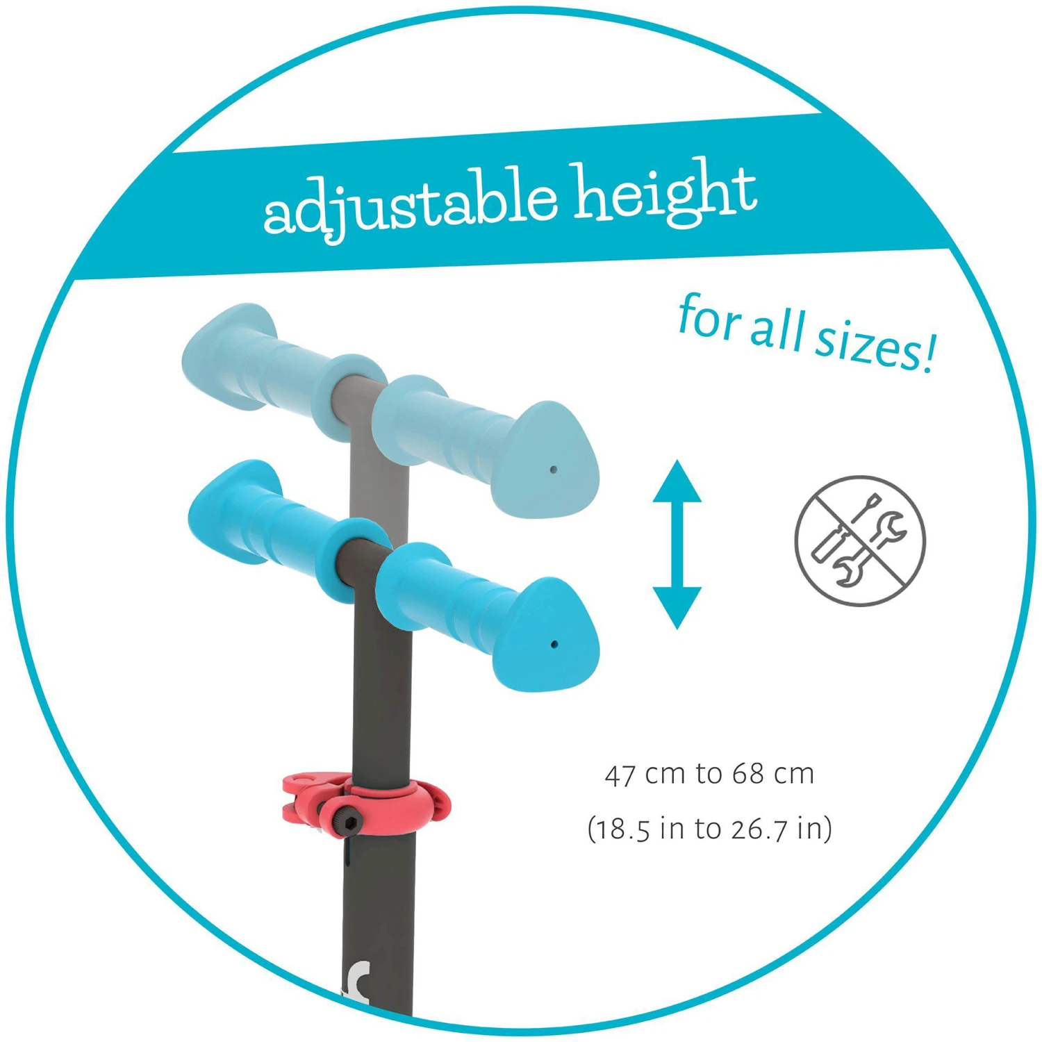 Chillafish Scotti Glow Kids Tri-Scooter - Blue 7 Chillafish Scotti Glow Kids Tri-Scooter - Blue - Image 5