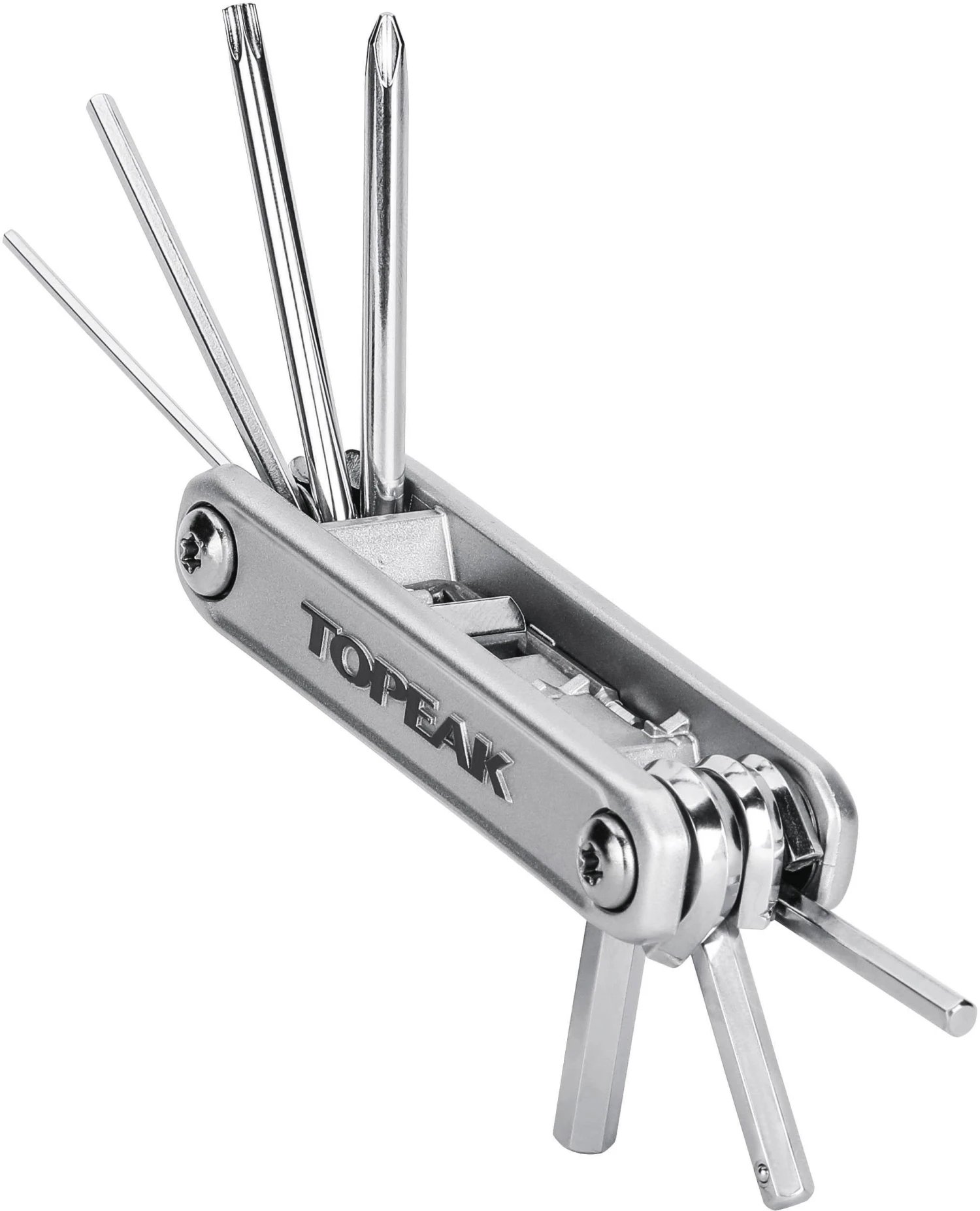 Topeak X-Tool+ Multi-tool, Silver 3 Topeak X-Tool+ Multi-tool, Silver