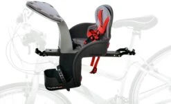 WeeRide Safe Front Child Bike Seat - Grey -Apollo® Sale Store 545854d