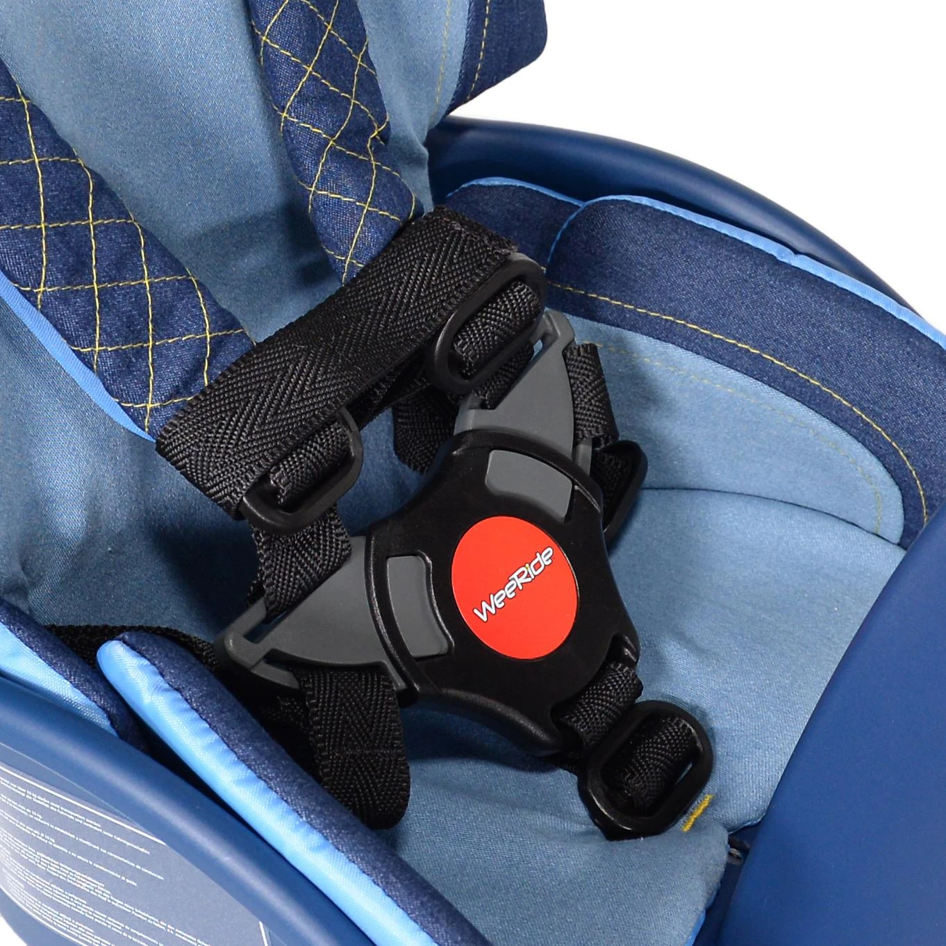WeeRide Safe Front Deluxe Baby Bike Seat - Blue 7 WeeRide Safe Front Deluxe Baby Bike Seat - Blue - Image 5