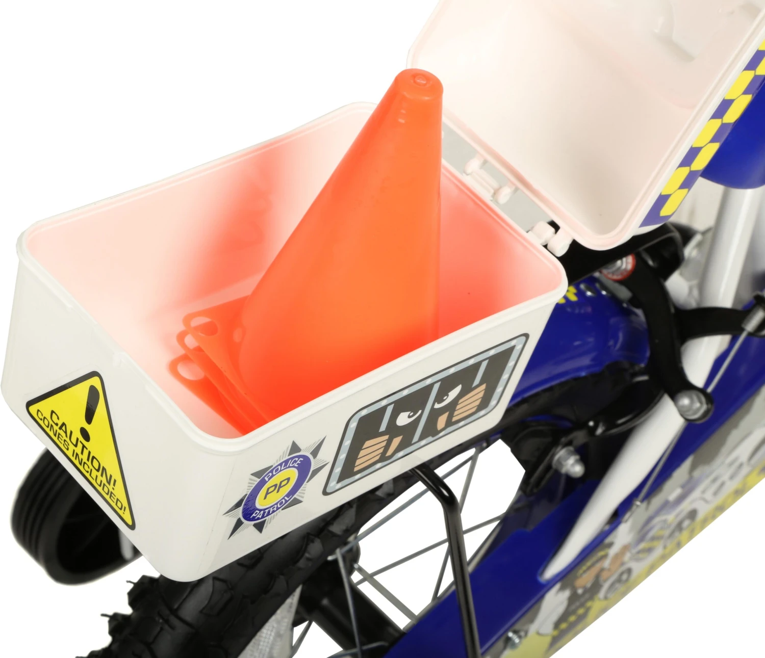 Apollo® Apollo Police Patrol Kids Bike - 14" Wheel 9 Apollo® Apollo Police Patrol Kids Bike - 14" Wheel - Image 7