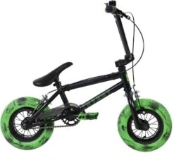 Invert Supreme Mini BMX - 10" Wheel - Black/Green -Apollo® Sale Store 628878b